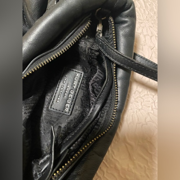Kurt Geiger Black Quilted Bag - Picture 5 of 5